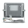 LED reflektor 20W 1600lm 3000K IP65 Fehér mozgásérzékelővel és CUT-OFF funkcióval Samsung Chip VT-20-SW V-TAC