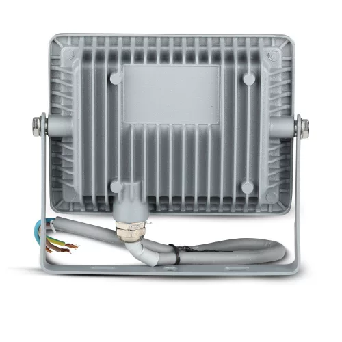 LED reflektor 20W 1600lm 3000K IP65 Fehér mozgásérzékelővel és CUT-OFF funkcióval Samsung Chip VT-20-SW V-TAC
