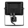 LED reflektor 20W 1600lm 6400K IP65 Fekete mozgásérzékelővel és CUT-OFF funkcióval Samsung Chip VT-20-SB V-TAC