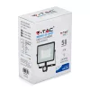 LED reflektor 30W 2400lm 3000K IP65 Fekete mozgásérzékelővel és CUT-OFF funkcióval Samsung Chip VT-30-SB V-TAC