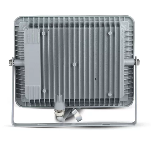 LED reflektor 50W 4000lm 3000K IP65 Fehér mozgásérzékelővel és CUT-OFF funkcióval Samsung Chip VT-50-SW V-TAC
