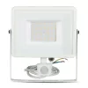 LED reflektor 50W 4000lm 6400K IP65 Fehér mozgásérzékelővel és CUT-OFF funkcióval Samsung Chip VT-50-SW V-TAC