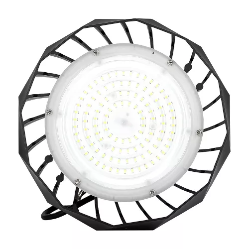 High-Bay LED lámpatest 100W 4000K SAMSUNG tápegységgel Fekete 90'D VT-9-105 V-TAC - 5 év garancia