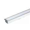 Lineáris LED lámpatest 40W 6400K süllyesztett ezüst Samsung Chip VT-7-41 V-TAC - 5 év garancia