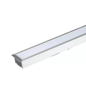   Lineáris LED lámpatest 40W 6400K süllyesztett ezüst Samsung Chip VT-7-41 V-TAC - 5 év garancia