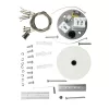 LED Lineáris Fixture 60W 4000K függő fehér fényerőszabályzó Samsung Chip VT-7-62 V-TAC - 5 év garancia