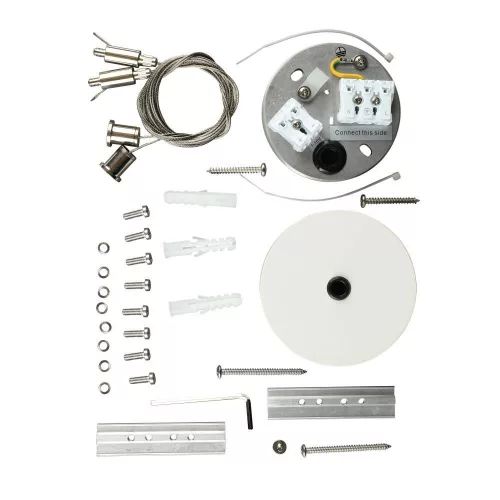 LED Lineáris Fixture 60W 4000K függő fehér fényerőszabályzó Samsung Chip VT-7-62 V-TAC - 5 év garancia