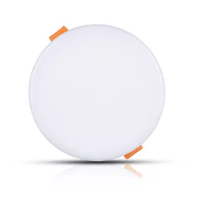   Süllyesztett LED panel 18W 3000K kerek SAMSUNG CHIP VT-619RD V-TAC 5 év garancia