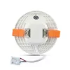 Süllyesztett LED panel 18W 3000K kerek SAMSUNG CHIP VT-619RD V-TAC 5 év garancia