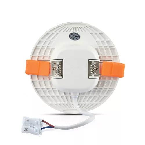 Süllyesztett LED panel 18W 3000K kerek SAMSUNG CHIP VT-619RD V-TAC 5 év garancia
