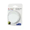 Tájoló lámpa LED éjszakai lámpa 0,45W 4000K Alkonyatérzékelővel Kerek Fehér Samsung Chip VT-82 V-TAC