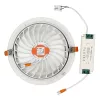 LED Spot süllyesztett lámpatest 30W 4000K mozgatható SAMSUNG CHIP - 5 év garancia VT-2-30 V-TAC
