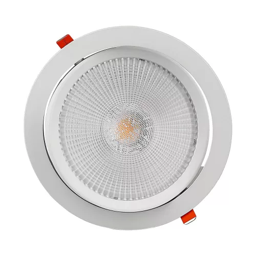 LED Spot süllyesztett lámpatest 30W 4000K mozgatható SAMSUNG CHIP - 5 év garancia VT-2-30 V-TAC