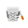 LED Spot süllyesztett lámpatest 4W 2700K Fix SMD SAMSUNG CHIP 12'D VT-2-04 V-TAC