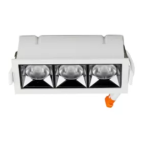   LED Spot süllyesztett lámpatest 12W 5700K Fix SMD SAMSUNG CHIP 12'D VT-2-12 V-TAC