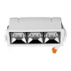 LED Spot süllyesztett lámpatest 12W 5700K Fix SMD SAMSUNG CHIP 12'D VT-2-12 V-TAC