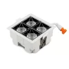 LED Spot süllyesztett lámpatest 16W 2700K Fix SMD SAMSUNG CHIP 12'D VT-2-16 V-TAC