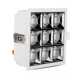   LED Spot süllyesztett lámpatest 36W 5700K Fix SMD SAMSUNG CHIP 12'D VT-2-36 V-TAC