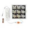 LED Spot süllyesztett lámpatest 36W 4000K Fix SMD SAMSUNG CHIP 12'D VT-2-36 V-TAC