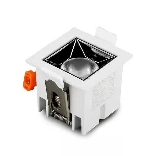 LED Spot süllyesztett lámpatest 4W 5700K Fix SMD SAMSUNG CHIP 38'D VT-2-04 V-TAC