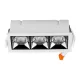 LED Spot süllyesztett lámpatest 12W 5700K Fix SMD SAMSUNG CHIP 38'D VT-2-12 V-TAC