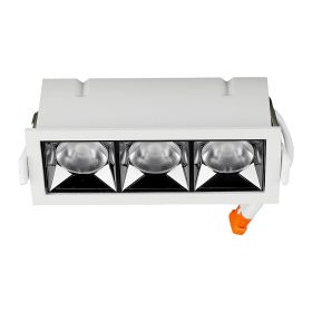   Süllyesztett LED spotlámpa 12W 2700K SMD SAMSUNG CHIP 38'D - 5 év garancia VT-2-12 V-TAC