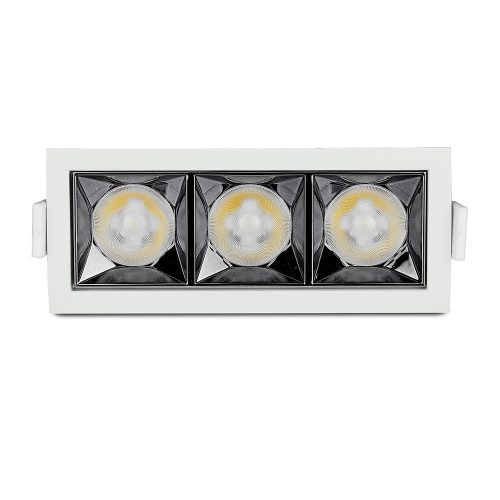 Süllyesztett LED spotlámpa 12W 2700K SMD SAMSUNG CHIP 38'D - 5 év garancia VT-2-12 V-TAC