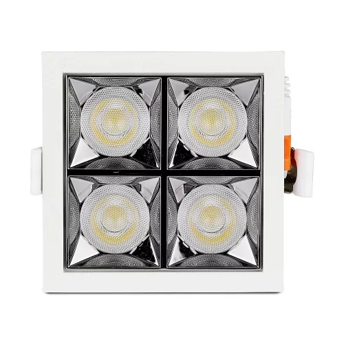 LED Spot süllyesztett lámpatest 16W 5700K SMD SAMSUNG CHIP 38'D - 5 év garancia VT-2-16 V-TAC
