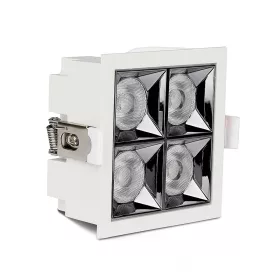   LED Spot süllyesztett lámpatest 16W 4000K SMD SAMSUNG CHIP 38'D - 5 év garancia VT-2-16 V-TAC