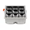 LED Spot süllyesztett lámpatest 36W 4000K SMD SAMSUNG CHIP 38'D - 5 év garancia VT-2-36 V-TAC