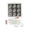 LED Spot süllyesztett lámpatest 36W 4000K SMD SAMSUNG CHIP 38'D - 5 év garancia VT-2-36 V-TAC