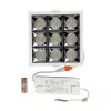 LED Spot süllyesztett lámpatest 36W 2700K SMD SAMSUNG CHIP 38'D - 5 év garancia VT-2-36 V-TAC