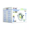 LED spot Süllyesztett lámpatest 20W 3000K Fix COB VT-26201 V-TAC