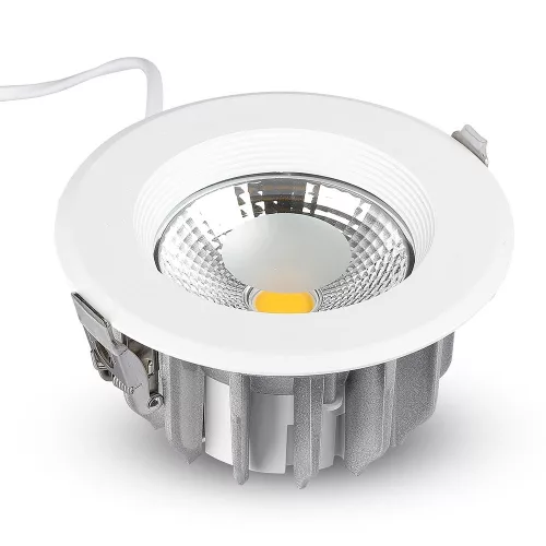 LED spot Süllyesztett lámpatest 20W 3000K Fix COB VT-26201 V-TAC