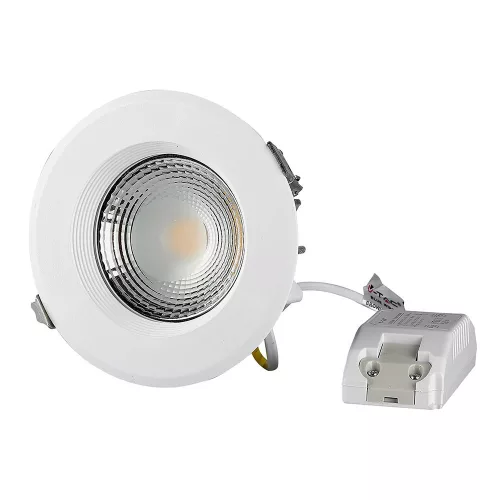 Süllyesztett LED Spot lámpatest 20W 6400K Fix COB VT-26201 V-TAC