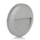 LED lépcsőházi lámpa 2W 4000K kerek szürke lépcsőlámpa VT-1142 V-TAC