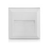 LED lépcsőházi lámpa 2W 3000K négyzet alakú fehér lépcsőlámpa VT-1152 V-TAC