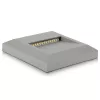 LED lépcsőlámpa 2W 4000K négyzetszürke lépcsőlámpa VT-1152 V-TAC