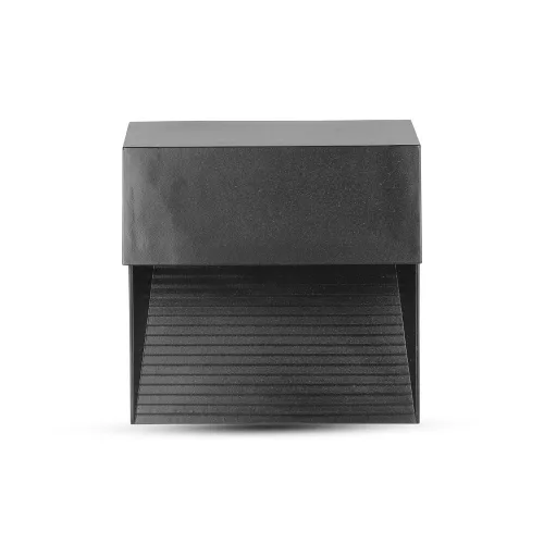 LED lépcsőlámpa 3W 4000K négyzetes fekete lépcsőlámpa VT-1172 V-TAC