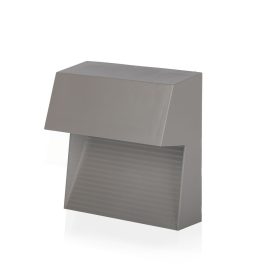   LED lépcsőlámpa 3W 3000K négyzetszürke lépcsőlámpa VT-1172 V-TAC