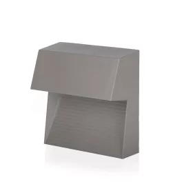   LED lépcsőlámpa 3W 3000K négyzetszürke lépcsőlámpa VT-1172 V-TAC