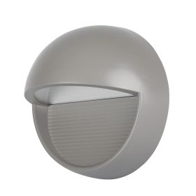   LED lépcsőházi lámpa 3W 4000K kerek szürke lépcsőlámpa VT-1182 V-TAC