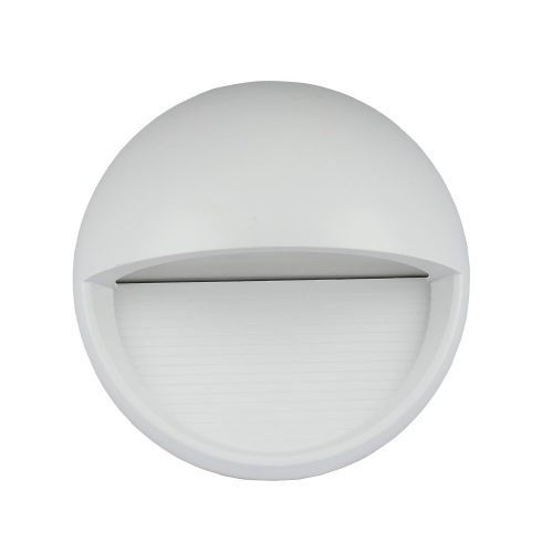 LED lépcsőházi lámpa 3W 3000K kerek fehér lépcsőlámpa VT-1182 V-TAC