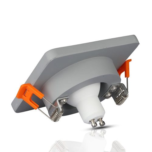 Süllyesztett mennyezeti lámpatest GU10 fűzőlyuk négyzet szürke/rózsa arany VT-862 V-TAC - 5 év garancia