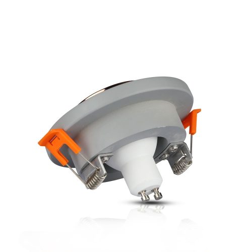 Süllyesztett mennyezeti lámpatest GU10, kerek szürke/rózsa arany VT-862 V-TAC - 5 év garancia