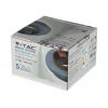 Süllyesztett mennyezeti lámpatest, GU10 lyuk, kerek, bézs/króm VT-862 V-TAC - 5 év garancia