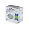 Süllyesztett mennyezeti lámpatest, GU10 lyuk, négyzet, fehér VT-867 V-TAC - 5 év garancia