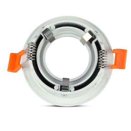 Mennyezeti lámpatest süllyesztett GU10 kerek fehér VT-876 V-TAC