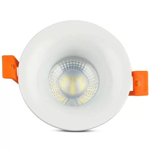 Mennyezeti lámpatest süllyesztett GU10 kerek fehér VT-876 V-TAC