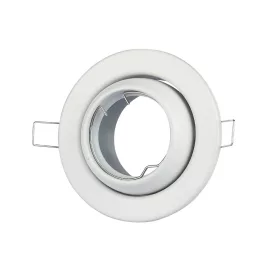   Mennyezeti lámpatest süllyesztett GU10 kerek fehér VT-780 V-TAC
